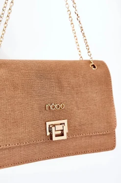 Outlet Mała Torebka Listonoszka M0590-C015 Beżowa Torebki Nobo|Torebki Klasyczne