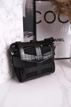 Hot Mała Torebka Listonoszka NBAG-J4107-C020 Czarna Torebki Nobo|Listonoszki