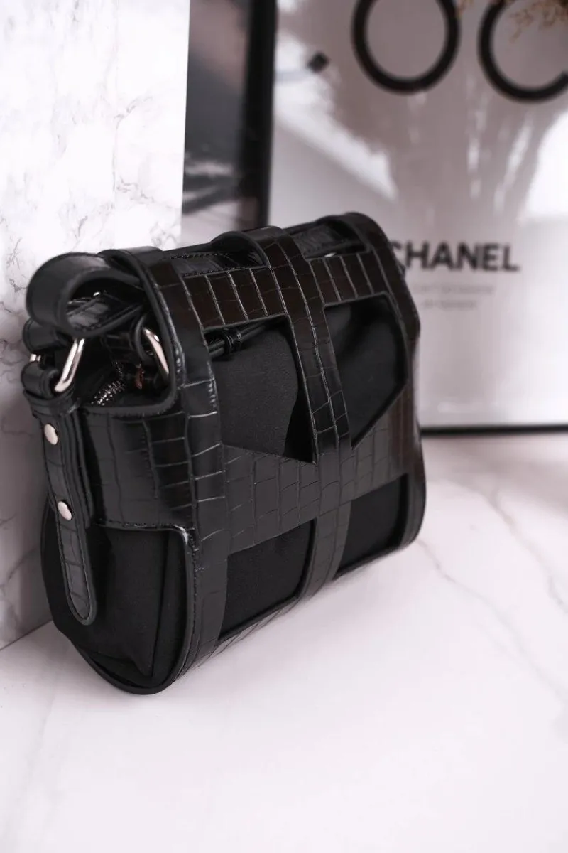 Hot Mała Torebka Listonoszka NBAG-J4107-C020 Czarna Torebki Nobo|Listonoszki