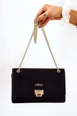 Torebki Nobo|Torebki Klasyczne>Nobo Mała Torebka Listonoszka M0590-C020 Czarna