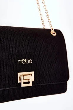 Torebki Nobo|Torebki Klasyczne></noscript>Nobo Mała Torebka Listonoszka M0590-C020 Czarna
