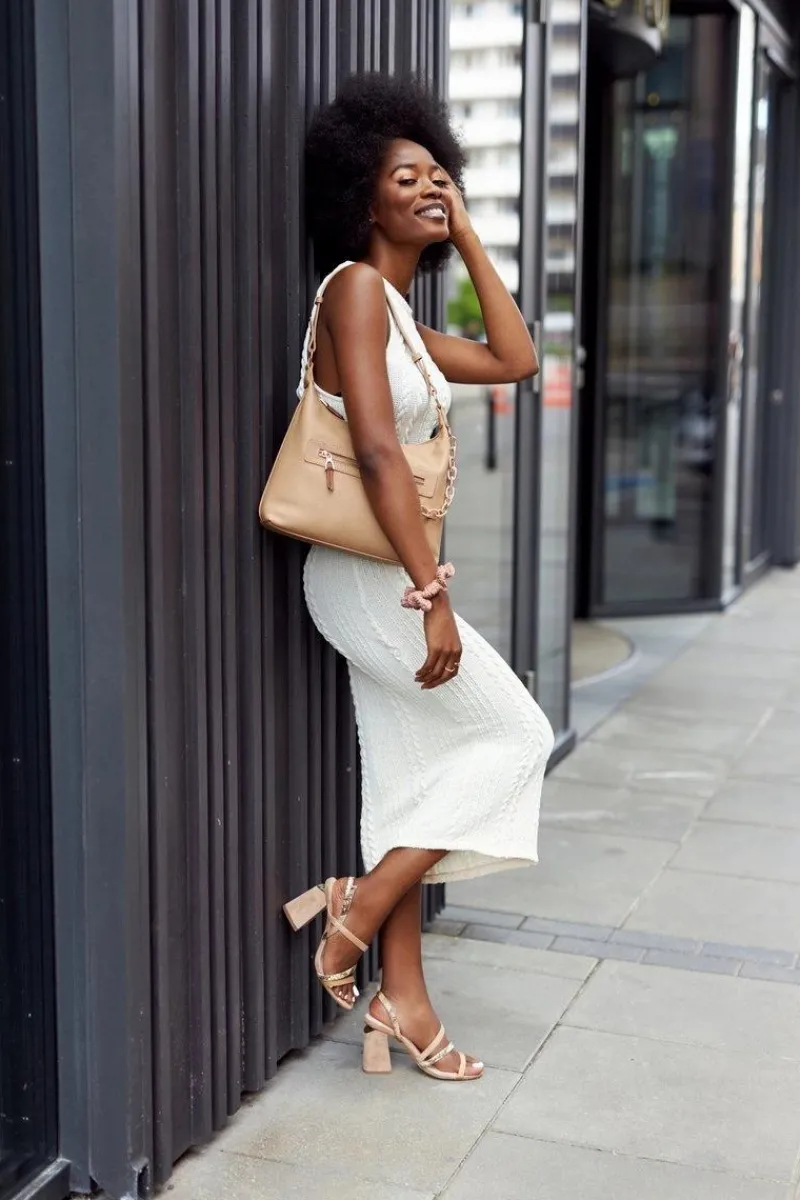 Torebki Nobo|Listonoszki>Nobo Mała Torebka Na Ramię NBAG-K1820 Beżowa