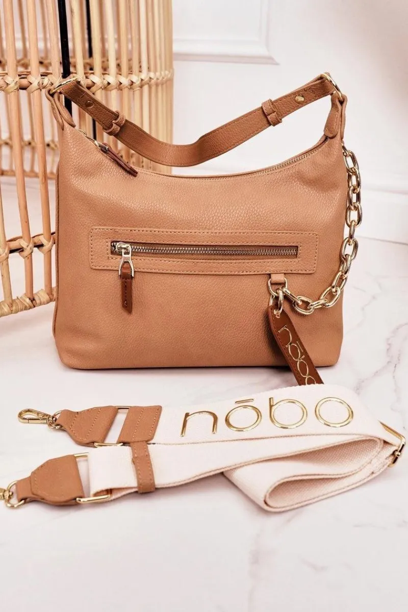 Torebki Nobo|Listonoszki>Nobo Mała Torebka Na Ramię NBAG-K1820 Beżowa