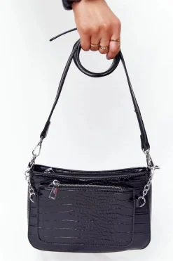 Online Boto Mała Torebka Na Ramię Z Saszetką Paris Czarna