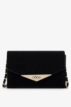 Torebki Nobo|Listonoszki>Nobo Mała Torebka Wizytowa NBAG-R3042-C020 Czarna
