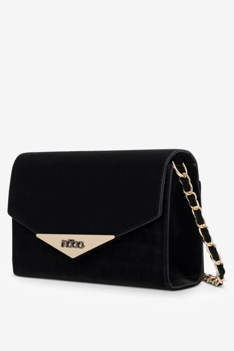 Torebki Nobo|Listonoszki>Nobo Mała Torebka Wizytowa NBAG-R3042-C020 Czarna