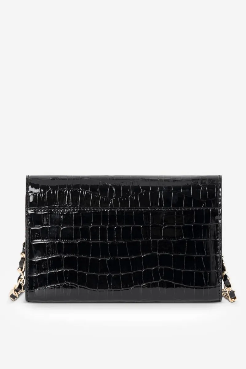 Torebki Nobo|Kopertówki>Nobo Mała Torebka Wizytowa Zwierzęcy Wzór NBAG-R3040-C020 Czarna