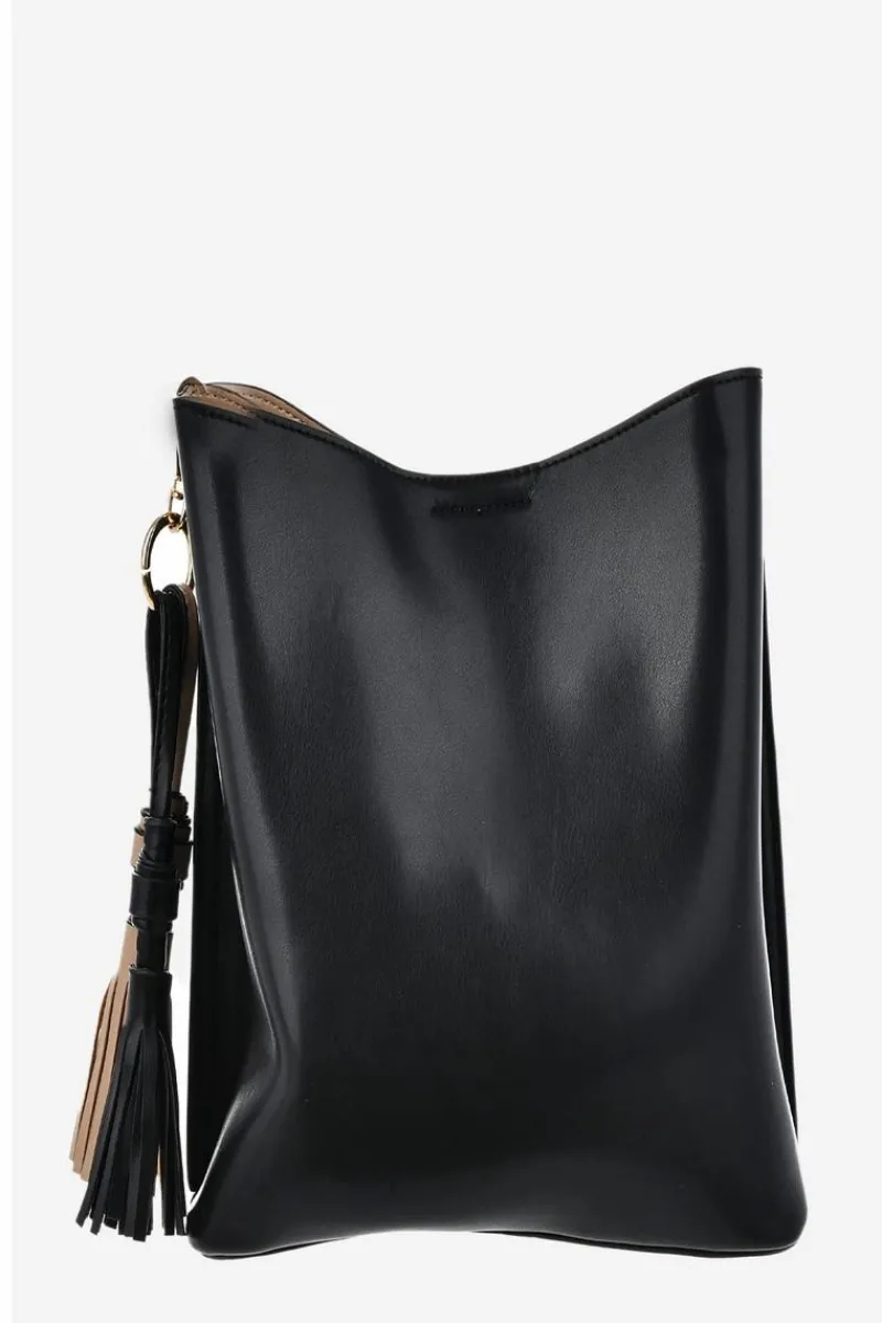 Big Star Shoes Mała Torebka Z Eko Skóry Big Star OO574139 Czarna