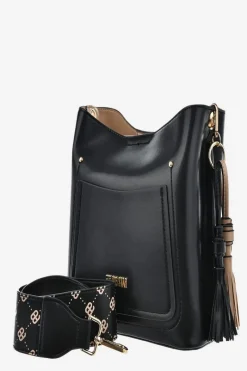 Big Star Shoes Mała Torebka Z Eko Skóry Big Star OO574139 Czarna