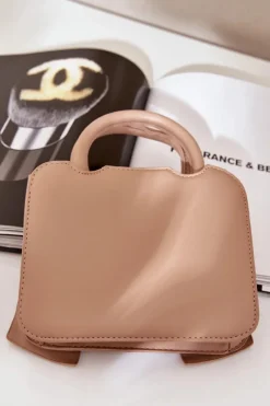 Torebki Kuferki>Boto Mała Torebka Z Kokardą Ciemnobeżowa Nesehe