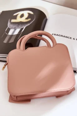 Hot Boto Mała Torebka Z Kokardą Jasnoróżowa Nesehe