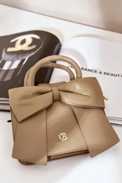 Clearance Boto Mała Torebka Z Kokardą Zielona Nesehe