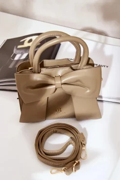 Clearance Boto Mała Torebka Z Kokardą Zielona Nesehe