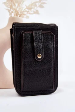 Best Mała Torebka Z Ozdobą Czarna Neliss Listonoszki