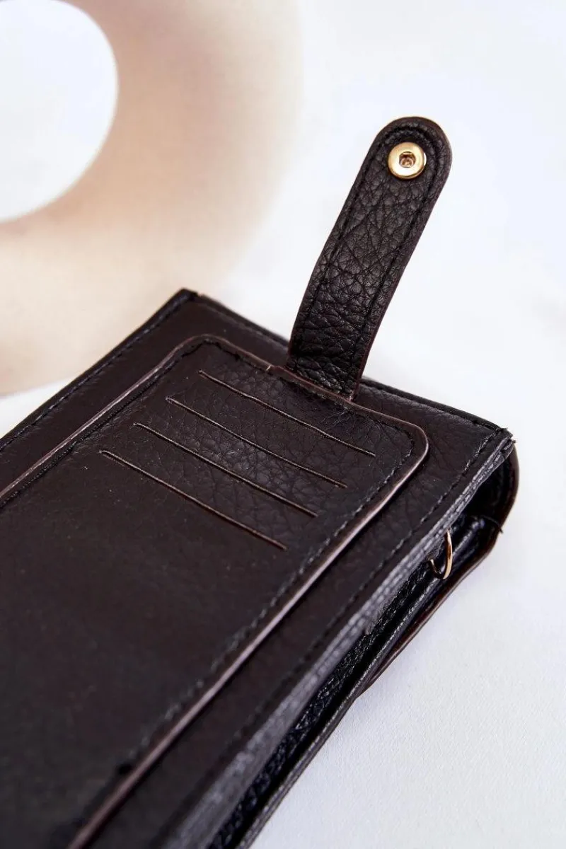 Best Mała Torebka Z Ozdobą Czarna Neliss Listonoszki