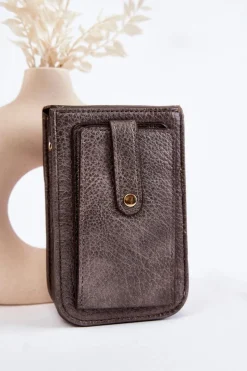 Listonoszki>Boto Mała Torebka Z Ozdobą Grafitowa Neliss