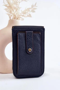 Outlet Boto Mała Torebka Z Ozdobą Granatowa Neliss