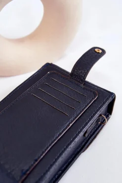 Outlet Boto Mała Torebka Z Ozdobą Granatowa Neliss