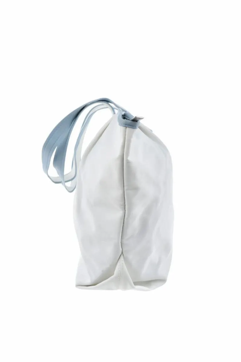 Online Materiałowa Duża Torba Big Star NN574050 Biała Torby Sportowe|Torebki Klasyczne