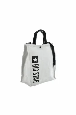 Online Big Star Shoes Materiałowa Torba Big Star NN574001 Biała