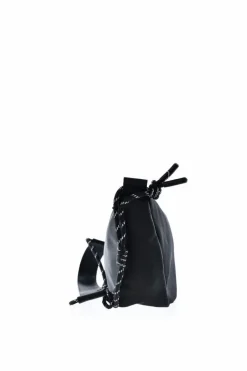 Discount Materiałowa Torebka Big Star LL574124 Czarna Nerki|Listonoszki