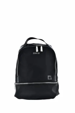 New Materiałowy Plecak Big Star KK574055 Czarny Plecaki