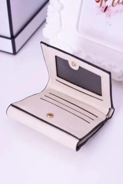 Discount Boto Mały Damski Beżowy Portfel Portmonetka