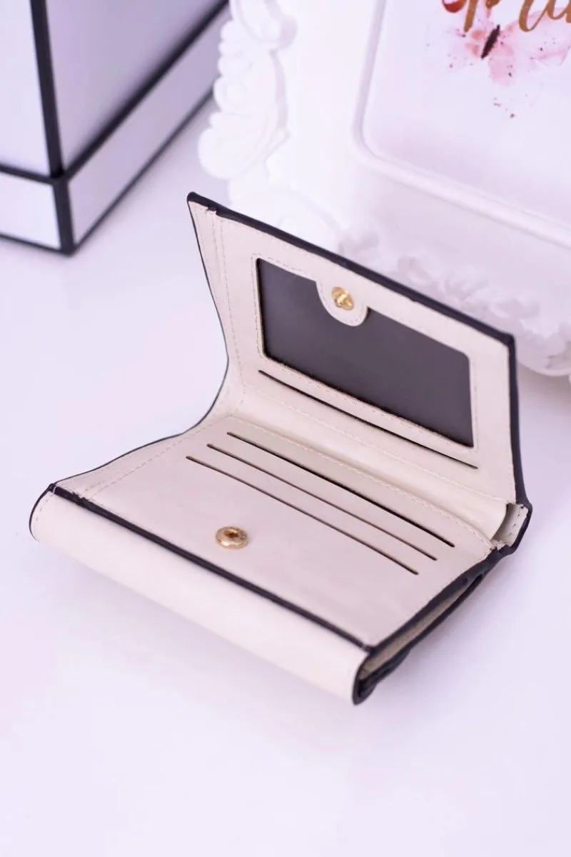 Discount Boto Mały Damski Beżowy Portfel Portmonetka