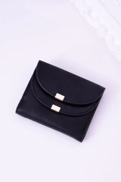 Discount Mały Damski Czarny Portfel Portmonetka Portfele