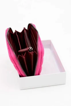 Portfele>Boto Mały Damski Portfel Fuksja DIANA&CO