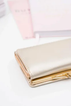 Best Boto Mały Damski Złoty Portfel Na Bigiel