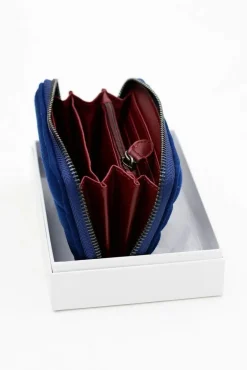 New Mały Granatowy Damski Portfel DIANA&CO Portfele