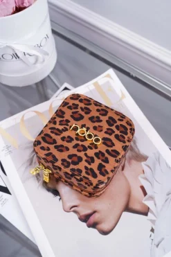 Sale Nobo Mały Kuferek Szkatułka Na Biżuterię Panterka NBOX-I08-C017