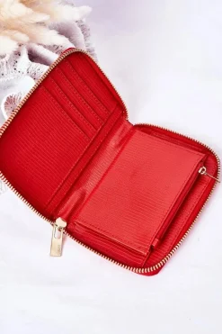 Clearance Big Star Shoes Mały Portfel Big Star HH674008 Czerwony