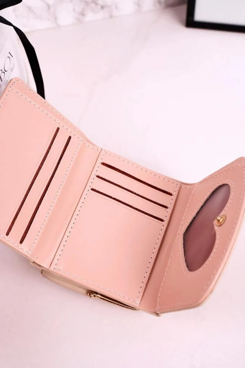 Boto Mały Portfel Damski Zapinany Na Bigiel MILANO Czarny