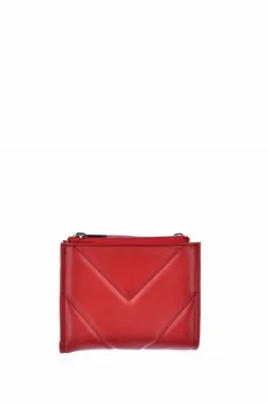 Hot Big Star Shoes Mały Portfel Na Suwak Big Star JJ674059 Czerwony