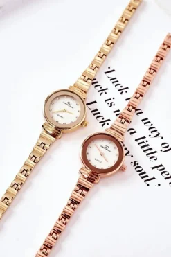 Zegarki>Giorgio&Dario Mały Zegarek Na Bransolecie Różowe Złoto