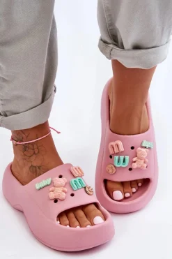 Klapki Na Platformie|Klapki Damskie Klasyczne><noscript><img width=