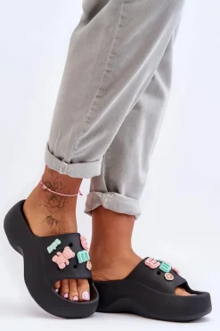 Klapki Na Platformie|Klapki Damskie Klasyczne><noscript><img width=