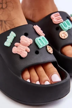 Klapki Na Platformie|Klapki Damskie Klasyczne><noscript><img width=