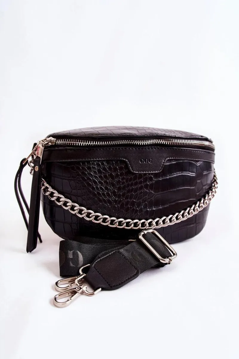 Torebki Klasyczne|Listonoszki>GOE Modna Torebka Listonoszka ZNJ028 Czarna