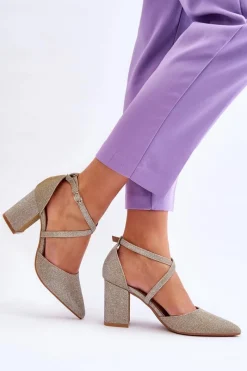 Czółenka Na Słupku|Czółenka Klasyczne><noscript><img width=