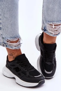 Hot Modne Damskie Buty Sportowe Z Siateczką Czarne Venice Damskie Sneakersy Damskie