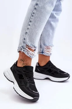 Hot Modne Damskie Buty Sportowe Z Siateczką Czarne Venice Damskie Sneakersy Damskie