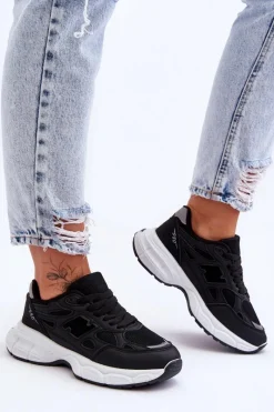 Hot Modne Damskie Buty Sportowe Z Siateczką Czarne Venice Damskie Sneakersy Damskie