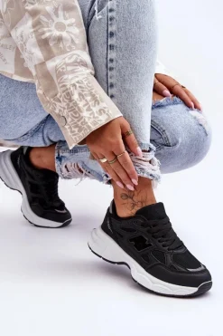 Hot Modne Damskie Buty Sportowe Z Siateczką Czarne Venice Damskie Sneakersy Damskie