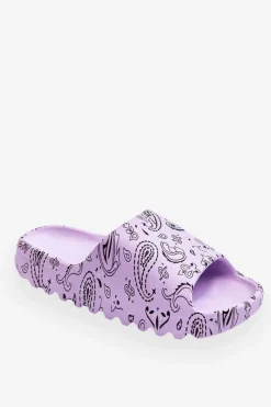 Klapki Na Platformie>Boto Modne Damskie Klapki Na Masywnej Platformie Fioletowe Lorette