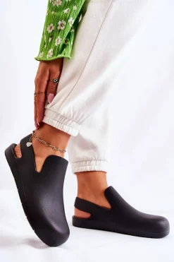 Sandały Gumowe|Klapki Damskie Klasyczne><noscript><img width=