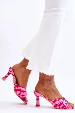 Klapki Na Obcasie|Klapki Damskie Klasyczne><noscript><img width=