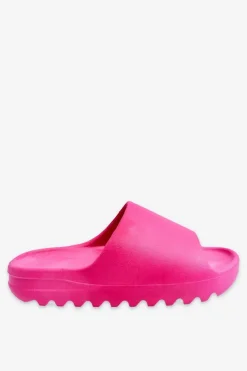 Modne Klapki Na Platformie Fuksja Estella Damskie Klapki Na Platformie|Klapki Damskie Klasyczne